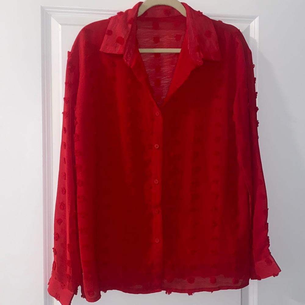 Red Blouse